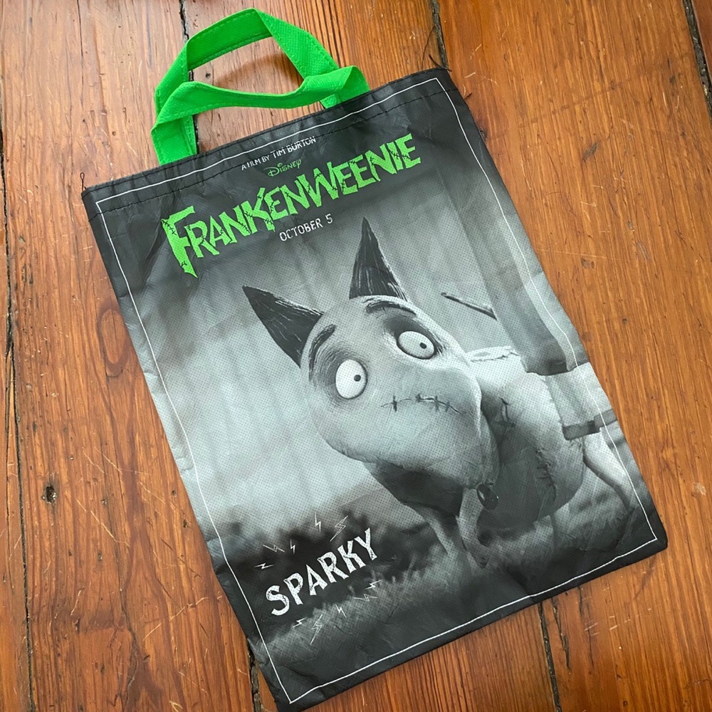 DISNEY Tim Burton Frankenweenie Reusable Bag